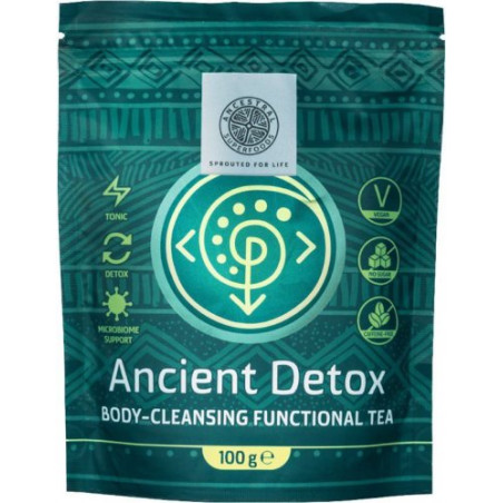 Пречистващ чай Ancient Detox, Ancestral Superfoods, 100 г