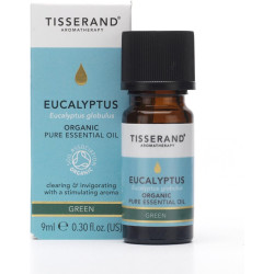 Етерично масло от евкалипт - био, Tisserand® Aromatherapy, 9 мл