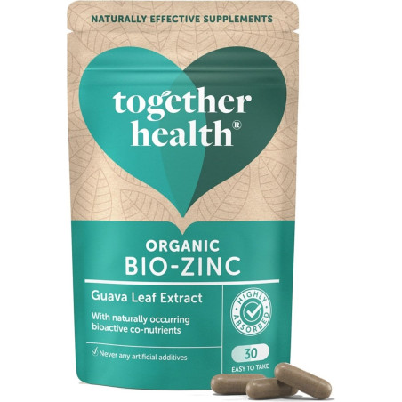 Цинк от листа на гуава - био, Together Health, 30 капс