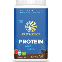 Протеин „Warrior Blend“ - шоколад - 750 г, Sunwarrior, 750 г