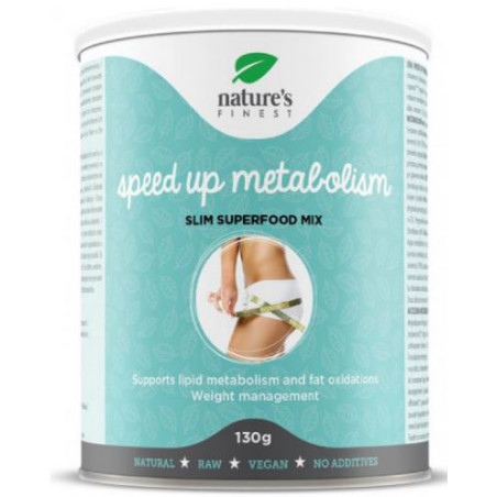 Хранителна добавка на прах Speed up Metabolism - 130 г