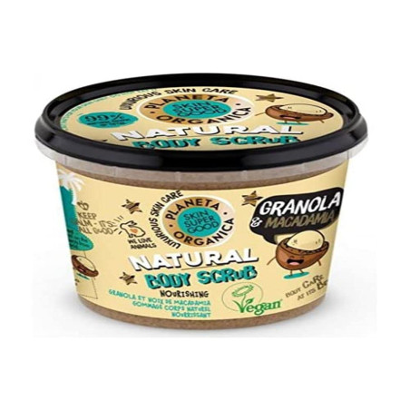 Пилинг за тяло Гранола и макадамия - подхранващ , Organic Shop, 360 мл