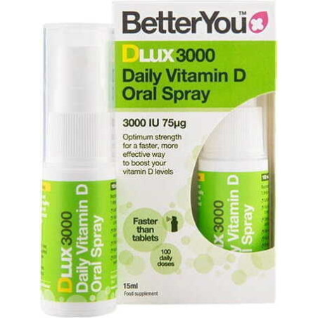Витамин D3 3000 IU - спрей, BetterYou, 15 мл