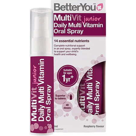 Мултивитамини за деца, вкус Шоколад - спрей, BetterYou, 25 мл