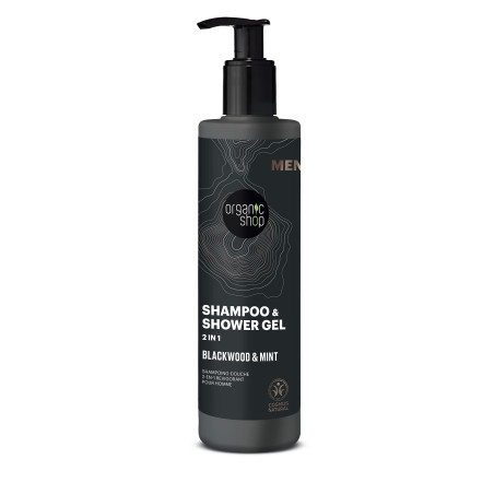 Шампоан и душ-гел за мъже , Organic Shop, 280 мл