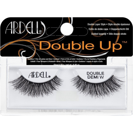 ARDELL МИГЛИ DOUBLE UP DEMI WISPIES BLACK