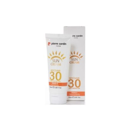 PIERRE CARDIN СЛЪНЦЕЗАЩИТЕН КРЕМ ЛИЦЕ И ТЯЛО 30 SPF
