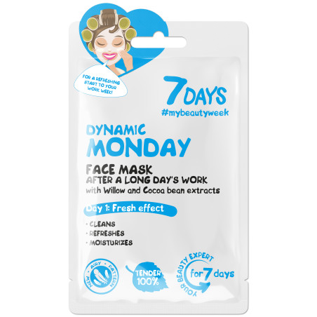 7 DAYS МАСКА ЗА ЛИЦЕ DYNAMIC MONDAY