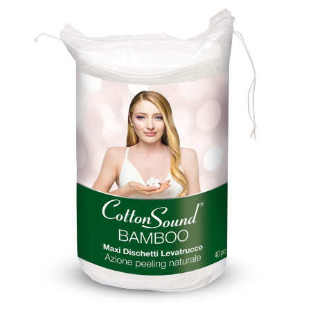 COTTON SOUND ДИСК ЗА ГРИМ С БАМБУК 40БР