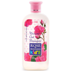 Душ гел и шампоан за деца ROSE OF BULGARIA 200 ml