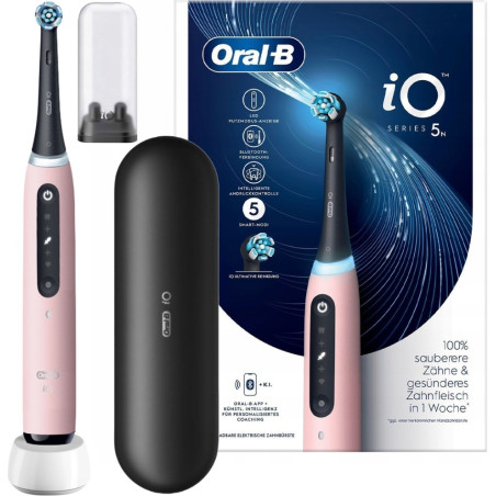ORAL-B IO S5+ TC Pink, електрическа четка за зъби