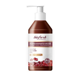 Нежен душ гел VIA NATURAL POMEGRANATE AND ROSE 250 ml