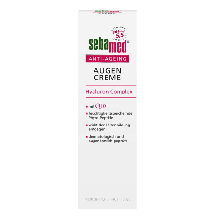 SEBAMED Лифтинг ефект, околоочен крем, против бръчки с Q10, 15 мл