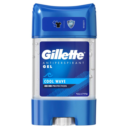 GILLETTE CoolWave гел, дезодорант, 70 мл