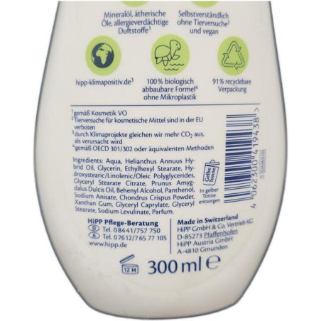 HIPP Babysanft 90310 За суха кожа, лосион за тяло, 300 мл