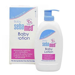 SEBAMED Бебешки, лосион за тяло, с помпа, 400 мл