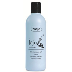 ZIAJA JEJU Душ гел с активен въглен, 300ml