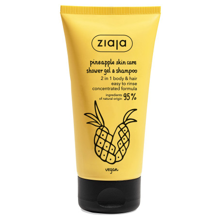 ZIAJA АНАНАС Душ гел § Шампоан 2 в 1, 160ml