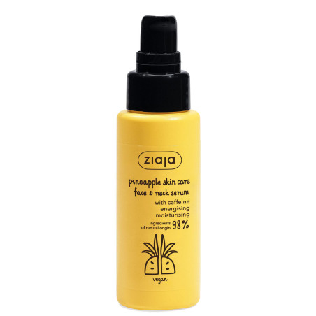 ZIAJA АНАНАС Серум за лице и шия с Кофеин, 50ml