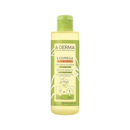 A-Derma Exomega Control Емолиентно душ олио за суха атопична кожа 500 мл