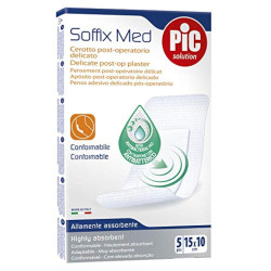 Пластир SOFFIX MED ПОСТОПЕРАТИВЕН 15 X 10 см X 5 бр.