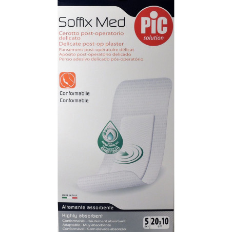 Пластир SOFFIX MED ПОСТОПЕРАТИВЕН 20 X 10 см X 5 бр.