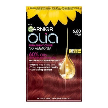 OLIA 6.60 Боя за коса Intense Red NEW
