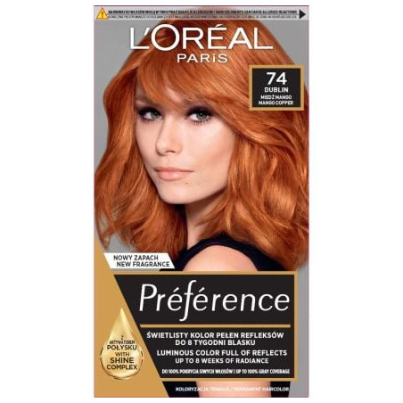 Preference 74 DUBLIN Боя за коса