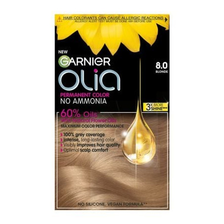 OLIA 8.0 Боя за коса Blonde NEW