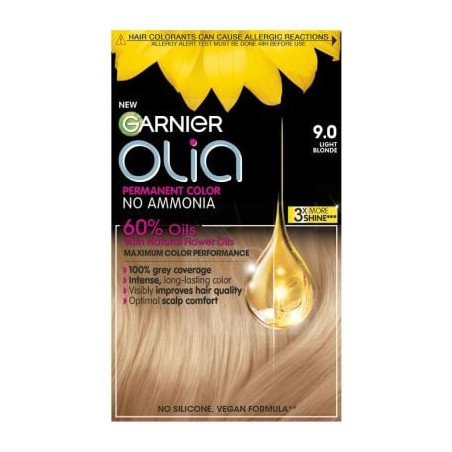 OLIA 9.0 Боя за коса Light Blonde NEW