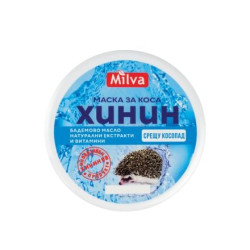 МАСКА ЗА КОСА С ХИНИН 250мл. MILVA