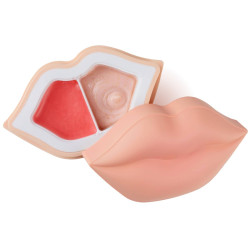 Kocostar Peach Duoduo Lip Scrub & Lip Oil in Cream For Dry Lips