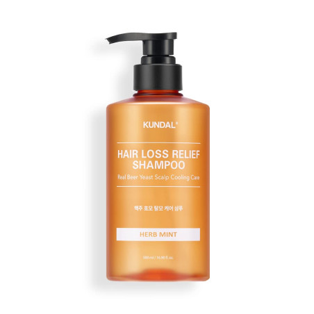 Kundal Hair Loss Relief Shampoo Real Beer Yeast Scalp Cooling Care