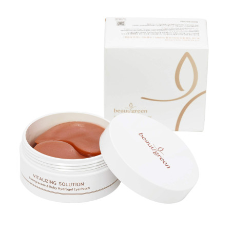BeauuGreen Pomegranate & Ruby Hydrogel Eye Patch