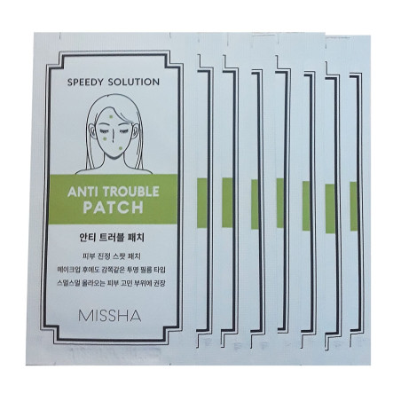 Missha Anti trouble patch Сет лепенки против пъпки