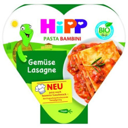 HIPP 7904 БИО Лазаня със зеленчуци, пюре, 250 гр