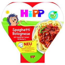 HIPP 8635 БИО Спагети Болонезе, пюре, 250 гр