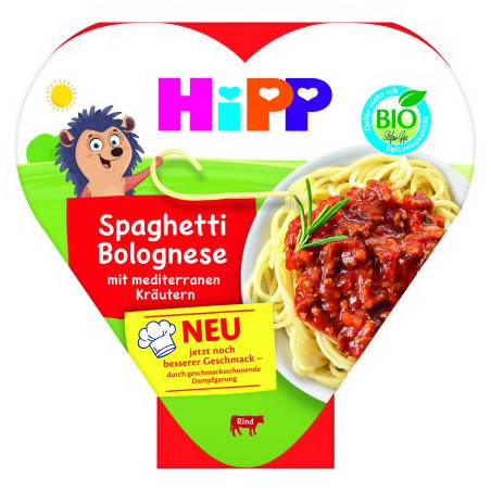 HIPP 8635 БИО Спагети Болонезе, пюре, 250 гр