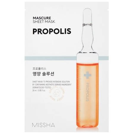 Missha Mascure Nutrition Solution Sheet Mask Propolis