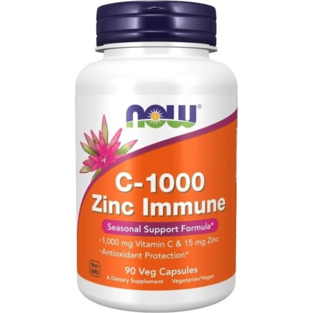 C-1000 Zinc Immune | Vitamin C + Zinc Bisglycinate