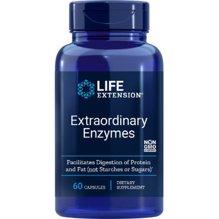 Extraordinary Enzymes/ Храносмилателни ензими х 60 капсули