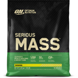 OPTIMUM NUTRITION Serious Mass 12 lbs. / Banana / 5.45g.