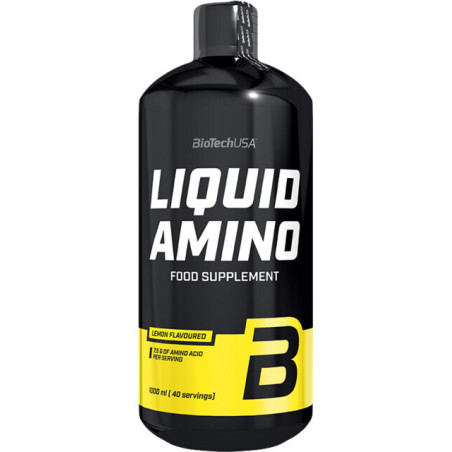 BIOTECH USA Amino Liquid / 1000ml / Lemon / 1g.