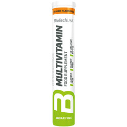 BIOTECH USA Multivitamin / 20 Effervescent Tabs / Orange