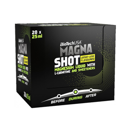 BIOTECH USA Magna Shot / 20x25ml / Lemon and lime