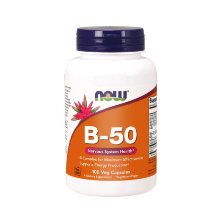 NOW Vitamin B-50 / 100 Vcaps