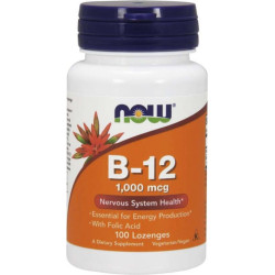 NOW Vitamin B-12 1000 mcg / 100 Lozenges