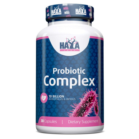 HAYA LABS 10 Billion Acidophilus & Bifidus Probiotic Complex / 30 caps.