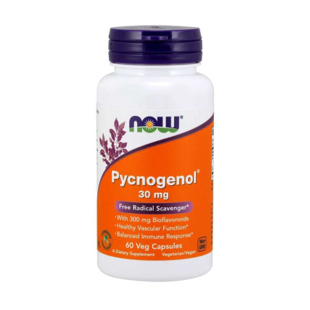 NOW Pycnogenol 30mg / 60 Vcaps