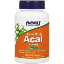 NOW Acai 500mg. / 100 VCaps.